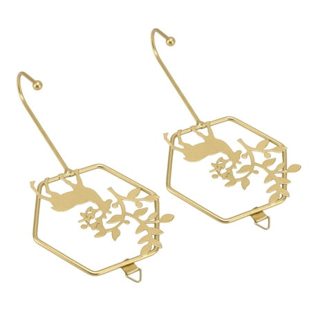

Metal Wall Hanging Elk Shape Wear Resistant Elk Wall Hanging Fine Workmanship Premium Iron For Living Room For Bedroom For Kitchen