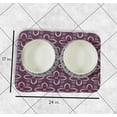 thumbnail image 3 of Simply Daisy Geometric Floral Pattern Pet Feeding Mat for Dogs and Cats, 3 of 3