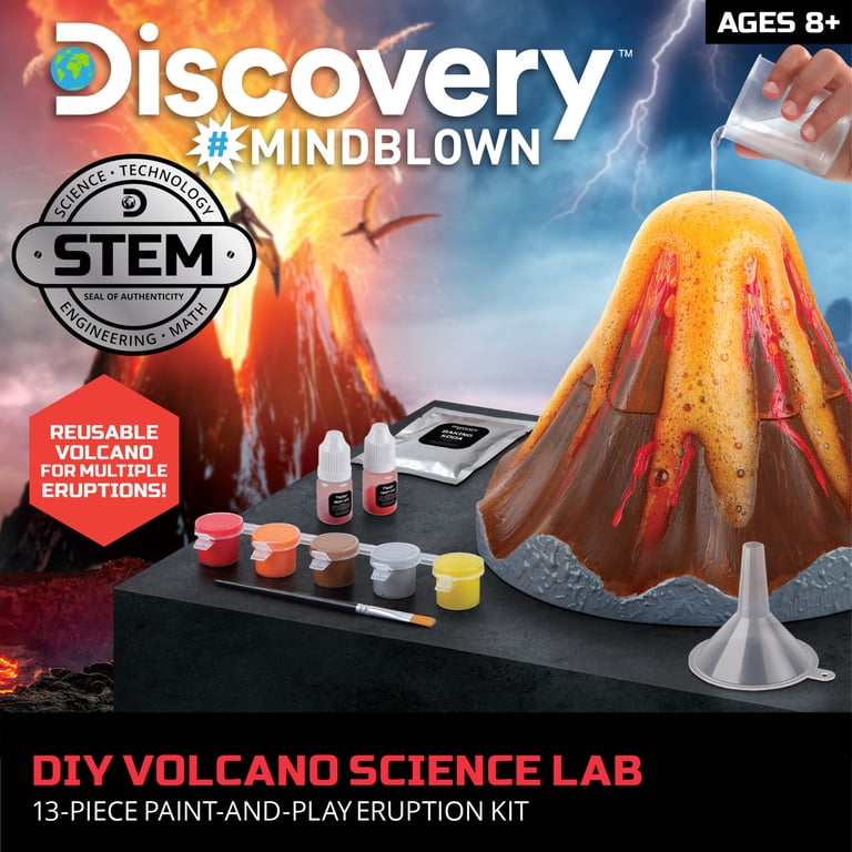 Discovery #MINDBLOWN DIY Volcano Science Lab, 13 Pieces photo 2