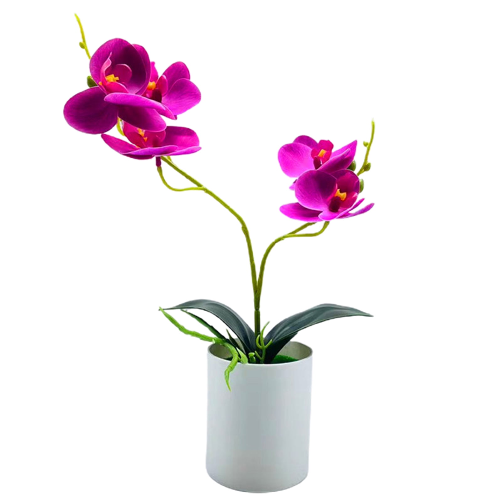 Yesbay Realistic Fake Bonsai Longlasting 5 Heads Decorative Beautiful