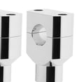 thumbnail image 3 of 7/8" or 1" Handlebar Riser Clamp fits for  Parts 25mm_Silver, 3 of 8