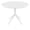 White, variant on Compamia Sky 42 inch Round Dining Table White