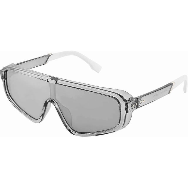Retro Aviator Square Sunglasses Sport Siamese S Goggles For Men Women B2722