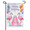 Garden Flag-2, variant on Freedom Democracy Truth Justice Garden Flag 12×18in Double Sided Patriotic Floral Inspirational UV Protected Decor For Outdoor Porch Lawn Patio Yard Home