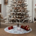 thumbnail image 6 of Bingfone Christmas Tree Skirt Mat Christmas Decoration Interior -Blue Butterfly, 6 of 8