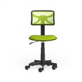 thumbnail image 2 of Porch & Den Urban Shop Swivel Mesh Task Chair Green, 2 of 5