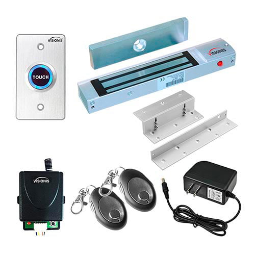 Facial+fingerprint access control system kit PSU,magnetic lock and exit button/B 