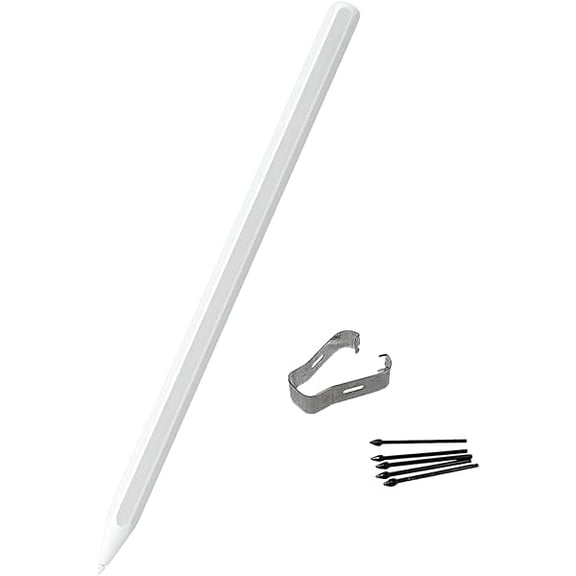 xixishop Galaxy Tab S11 S Pen for Samsung Galaxy Tab S11 Ultra,Tab S11 Ultra Stylus Pen Replacement for Galaxy Tab S11 /S11 Ultra All Versions S Pen NoBluetooth Free 5 Tips (White)