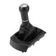 thumbnail image 1 of Pomo de cambio manual de 5 velocidades Unique Bargains con cubierta - Pomo de palanca de cambios - para Seat Ibiza 2002-2008 de plástico, 1 of 6