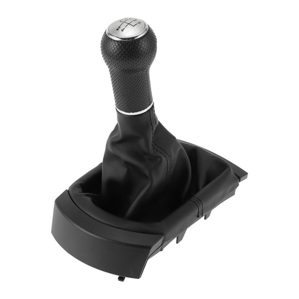 Pomo de cambio manual de 5 velocidades Unique Bargains con cubierta - Pomo de palanca de cambios - para Seat Ibiza 2002-2008 de plástico