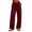 *Wine, variant on ClodeEU Women's Drawstring Wide Leg Sweatpants,Soft Casual Lounge Pants with Pockets ,Women's Plus L