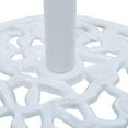 thumbnail image 4 of vidaXL Umbrella Base White 26.5 lbs 18.9" Cast Iron, 47860, 4 of 6
