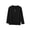 Black, variant on QIbmong Infants Toddler Boys Girls Shirts Long Sleeve Button Crew Neck Tops Casual Comfy School Home Fall Winter Undershirts for Kids(1-2Years,White)