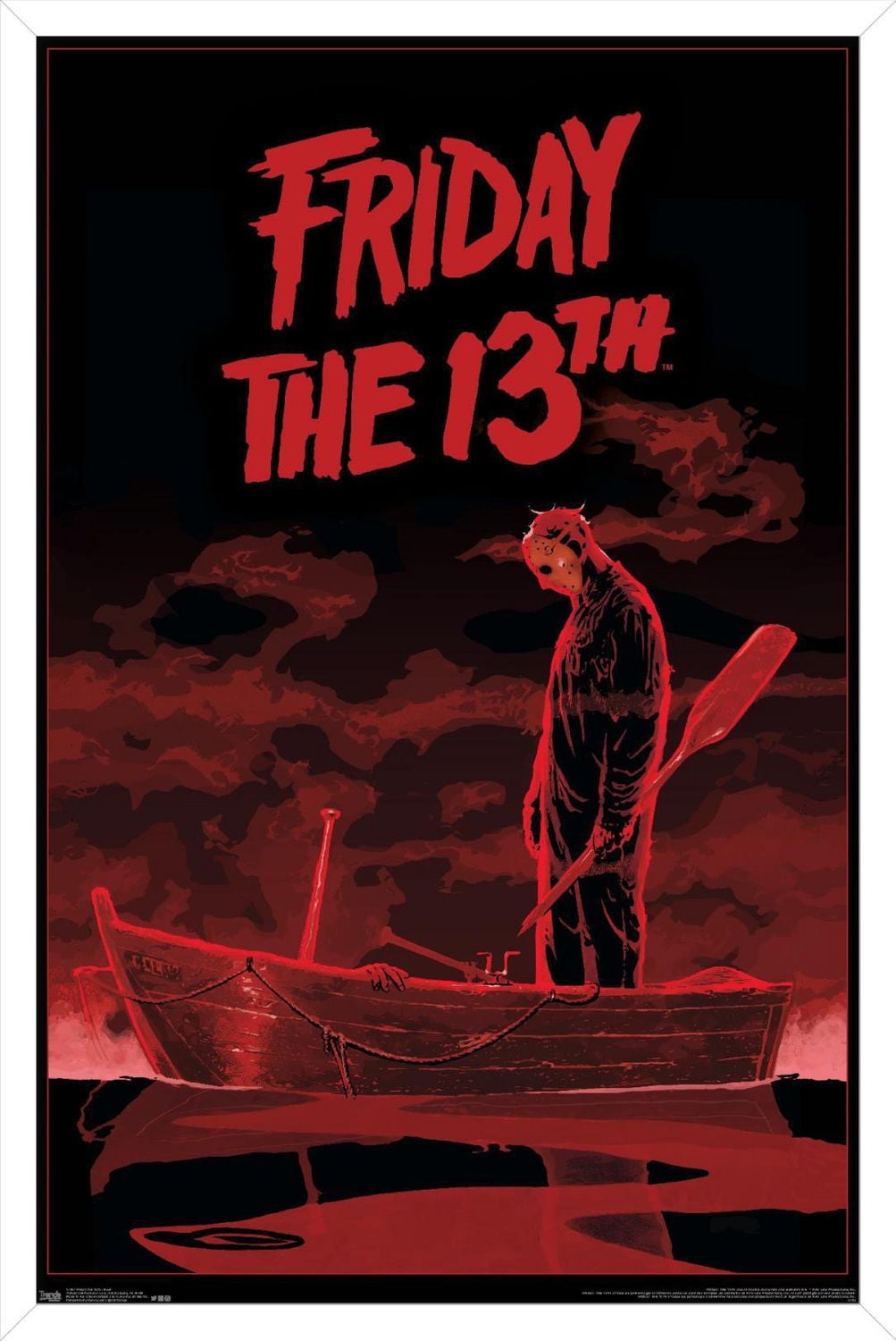 Friday The 13th - Boat Wall Poster, 22.375" x 34"