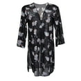 thumbnail image 2 of Chaqueta de Playa Yuyangstore Gasa Impresión Floral Chiffon Cover up, 2 of 8