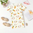 thumbnail image 5 of Grblisyd Girls Dress Summer Cute Animal Print A Line Short Sleeve Crew Neck T-Shirt Dress for Kids Casual 3-12 Y, 5 of 6