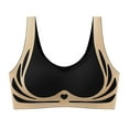 thumbnail image 2 of Jelly Wireless Bra for Women Seamless Push Up Bras Full Coverage Supportive Everyday Sport T-Shirt Bra Seamless Bralettes, 2 of 6