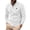 D11/White, variant on Afdoent Mens Polo Shirts Male Casual Fall Shirt Button Lapel Long Sleeve Mens Shirts Classic For Everyday Wear