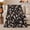 Vanity Items, variant on Rose Gold Hair Stylist Tools on Black Background in Chic Salon Pattern Style for Hairstylists, Beauty Tools Scene, Cozy Flannel Blanket for Bedroom and Office, Birthday Gift, Glam Home Decor
