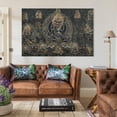 thumbnail image 3 of Póster de Thangka tibetano, pintura impresa, arte fotográfico, lienzo, póster decorativo para el hogar, dormitorio, decoración moderna, carteles, regalos, 16 x 24 pulgadas (40 x 60 cm), 3 of 6