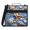 Multicolor 4, variant on Herdesigns Starfish Seashell Zipper Binder 1.5 Inch 3 D-Rings with Shoulder Strap & Handle, Waterproof Ocean Nautical Binder Organizer Bag for 13 Inch Laptop