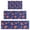 Pioneer Flower Floral-3, variant on Pioneer Flower Floral Print Pattern Kitchen Rugs Sets Of 3,Kitchen Runner Rugs Non Skid Washable,Decorative Kitchen Floor Mats for Kitchen,Sink,Laundry,17X30 Inch 17X47 Inch 17X59 Inch