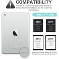 thumbnail image 2 of Etui pour Clavier iPad RAPOO avec Trackpad, Clavier Bluetooth pour iPad 10,2 Pouces 8th Gen (2020), 7th Gen, Air 3, Pro 10.5 in, Housse de Protection Mince Rotative à 360 °, Étui avec Porte-Crayon FYBTO, 2 of 6