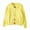 Yellow, variant on hoksml Women's Yellow Heart Button Cardigan Solid Color Round Neck Long Sleeve Knit Sweater Warm Fall Winter Button Up Cover Up
