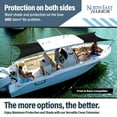 thumbnail image 5 of Knox 4EXMES 67 x 82 in. Universal T-Top Shade Extension for Bimini Tops for Boats, Mesh, 5 of 9