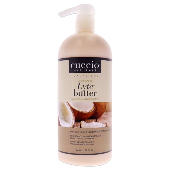 Ultra Sheer Lyte Butter - Coconut and White Ginger