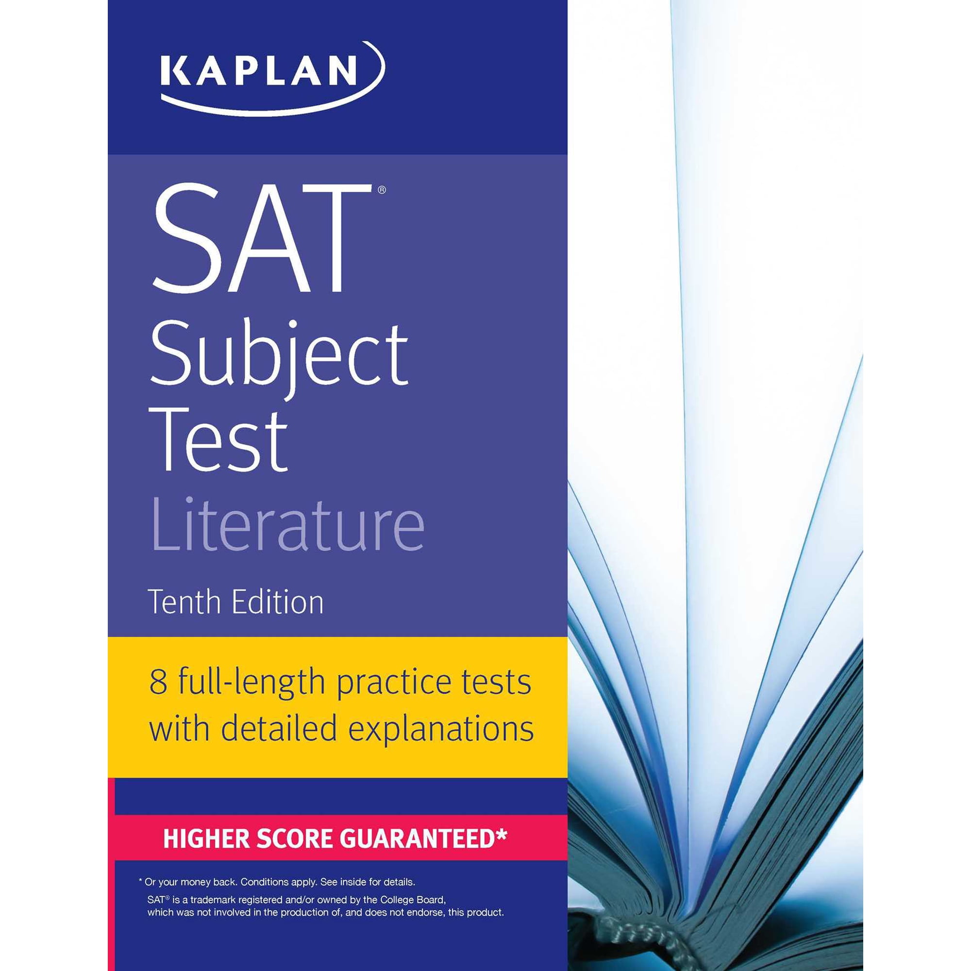 Kaplan Test Prep: SAT Subject Test Literature (Paperback)