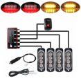 thumbnail image 4 of 4 Uds. Estroboscopios 4led luz estroboscópica de 12v 4 en 1 luz de emergencia para coche luz de emergencia (, 4 of 5