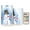 Christmas Snowman, variant on Blue Butterfly in Blue 2 PCS LED Flickering Flameless Candles with Remote Control Realistic 3D Wick LED Window Candles Sets for Wedding Table Home Decoration Gifts