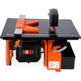 thumbnail image 1 of 7-Inch Wet Tile Saw 3450 RPM Induction Motor 0-45 Bevel Cuts with Water Reservoir for DIY Tile and Stone Cutting, 1 of 1