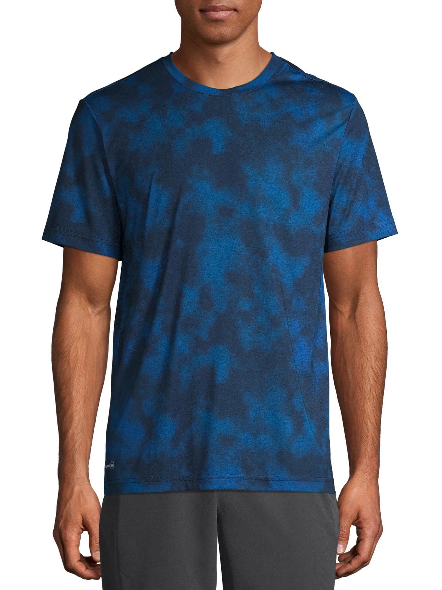 Russell - Russell Men's and Big Men's Active Tie Dye Crewneck T-Shirt ...