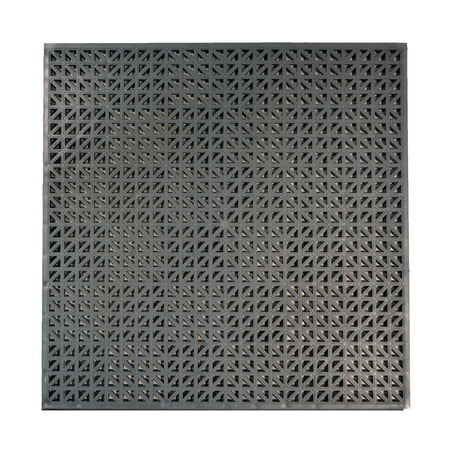 Techno Loc 18 In X 18 In Grey Garage Floor Tiles 18 Pack