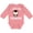 Mauve, variant on Inktastic I Love My Grandma with Cute Penguin and Hearts Girls Long Sleeve Baby Bodysuit