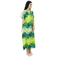 thumbnail image 4 of Bimba Women Long Cotton Kaftan Bohemian Nightgown Dress Maxi Caftan, 4 of 7