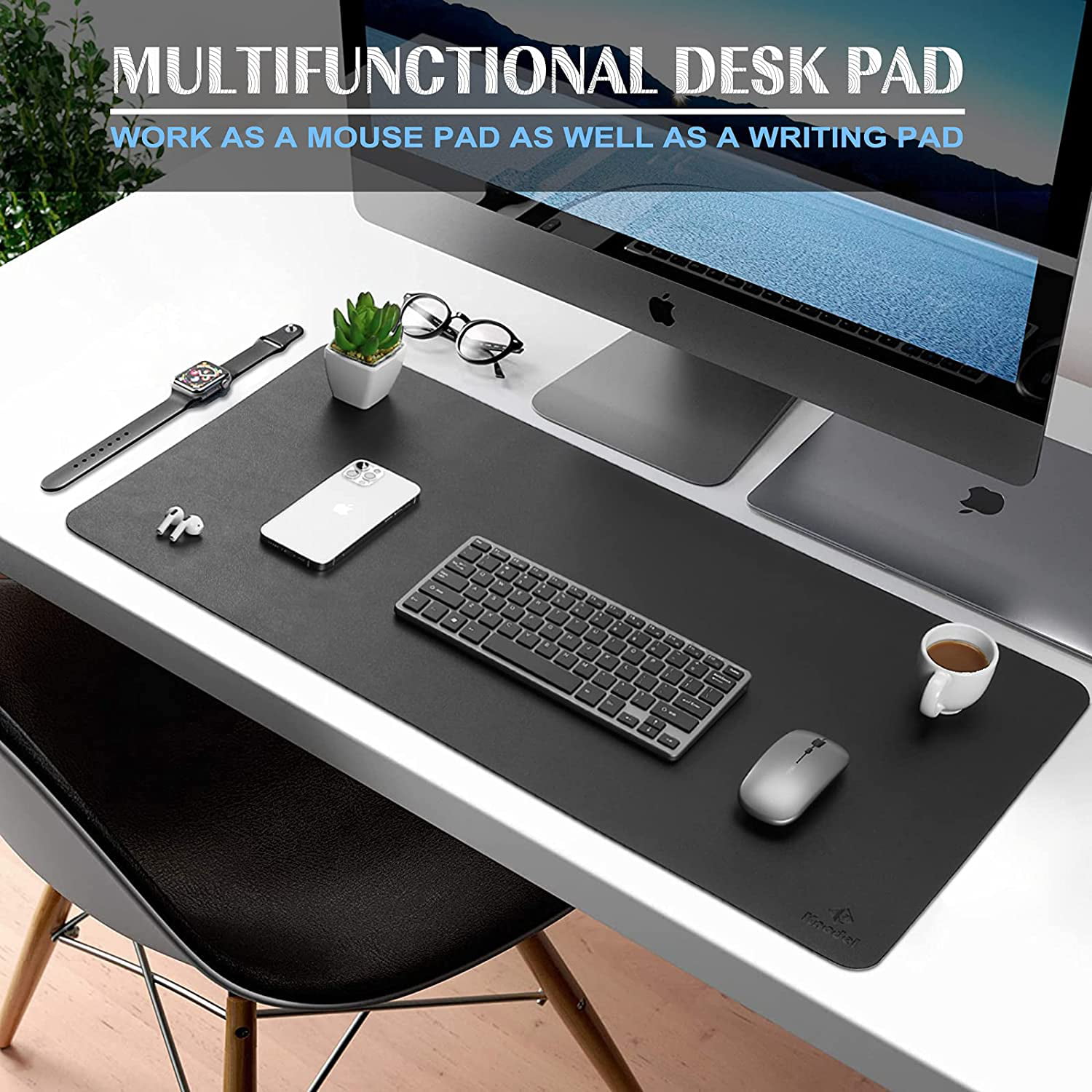 Official Mapa Do Mundo in Portugal Desk Mat - Desk Decor - 13.5 x 19.5  inches | 34.5 x 49.5 cm - Desk Pad - Desk Protector Mat - Cute Stationery 