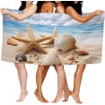 thumbnail image 4 of Yibo Lovely Sunflower Soft Large Shower Towels Multipurpose Highly Absorbent for Bathroom, Pool, Etc., 4 of 8