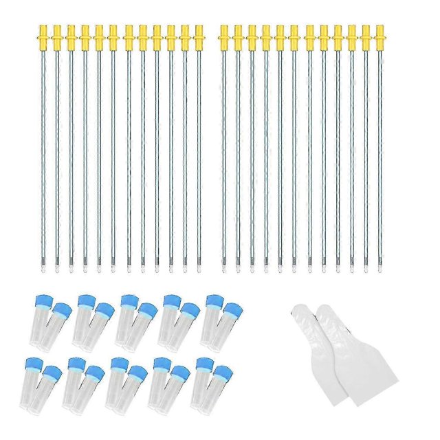 20Pcs Dog Artificial Insemination Tool AI Breed Feed Whelp Catheter Rod for Home Pet Products Tool