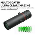 thumbnail image 2 of Monocular Telescope, 8x32 High Power Zoom Lens, Waterproof Portable Scope with Carrying Bag, Black, 2 of 5