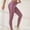 Pink, variant on Breathable Women's Active Leggings for Yoga Fashion Women Comfortable Casual Pocket Tight Fitting High Waist Lifting Buttocks Yoga Full Length Pants