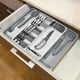 thumbnail image 5 of Organizador de cajones para cubiertos de cocina, bandeja extensible, soporte ajustable para cubiertos, organizador de cubiertos, cuchillos, almacenamiento para el hogar, organización y almacenamiento,, 5 of 7