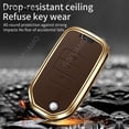thumbnail image 3 of For Honda B 3 buttons Civic City Accord CRV XR-V Vezel Jade HRV Zinc alloy+leather Car Remote Key Cover Case Shell Accessories, 3 of 23