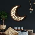 thumbnail image 4 of Led Night Light Bohemian Led Wood Wall Pendant Light, 4 of 6