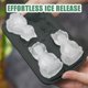 thumbnail image 5 of Molde para cubitos de hielo Admaison con forma de gato 3D de silicona con embudo, 5 of 7