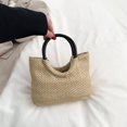 thumbnail image 1 of Bolsos de mano para mujer, moda de primavera, bolsos sencillos, bolsos de mano de gran capacidad para viajeros, 1 of 6
