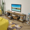 thumbnail image 6 of JAFUSI TV Stand for TVs up to 80" 85" 90",Entertainment Center for living room,Rustic Brown, 6 of 7