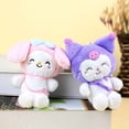 thumbnail image 2 of Sanrio Sweet Smile-llavero de My Melody Cinnamoroll, accesorios de dibujos animados, regalo de Halloween, Kuromi My Melody, 15cmNN028-1 Fivean Toy model, 2 of 2